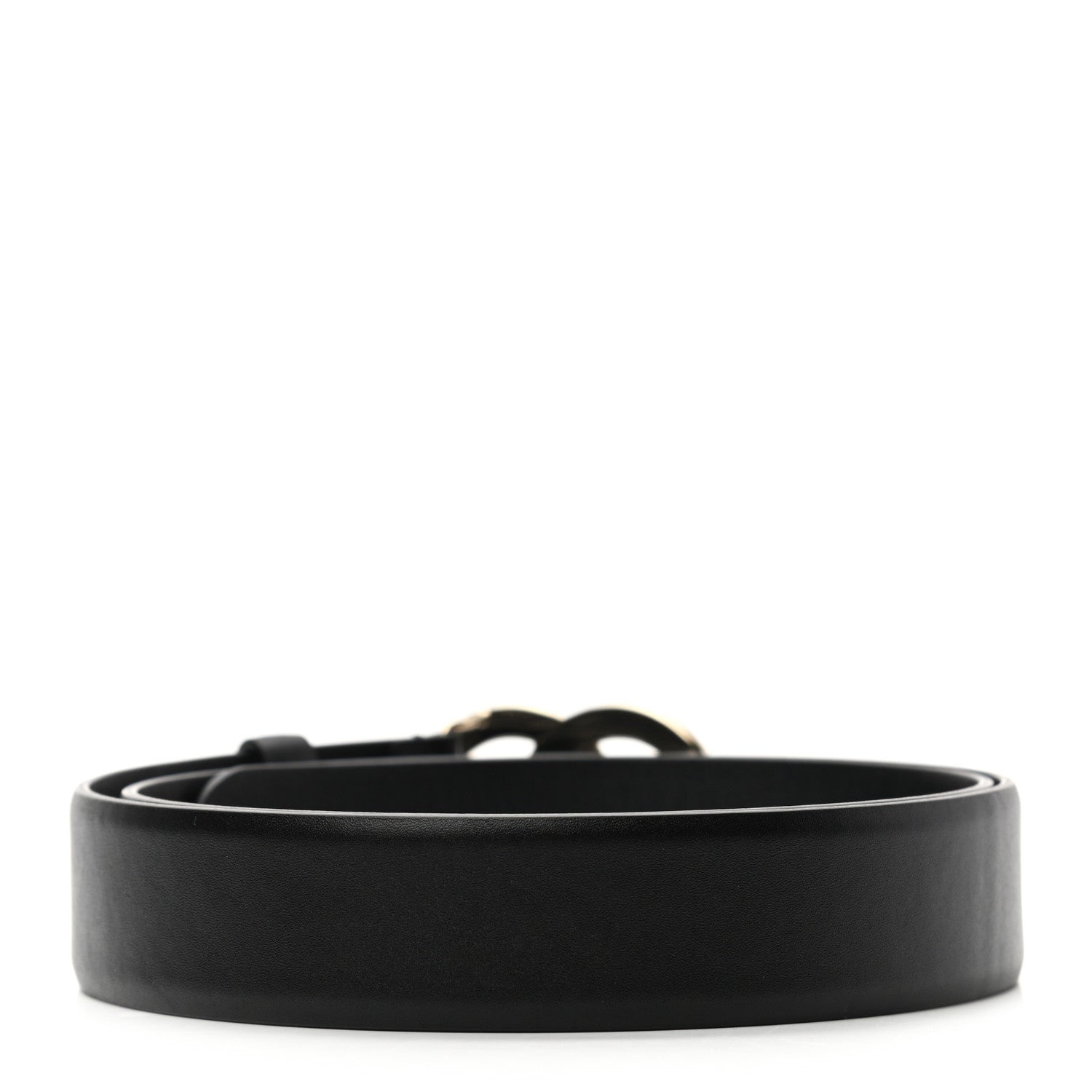 Chanel Calfskin Crystal Metal Quilted CC Belt 80 32 Black 2 of 8