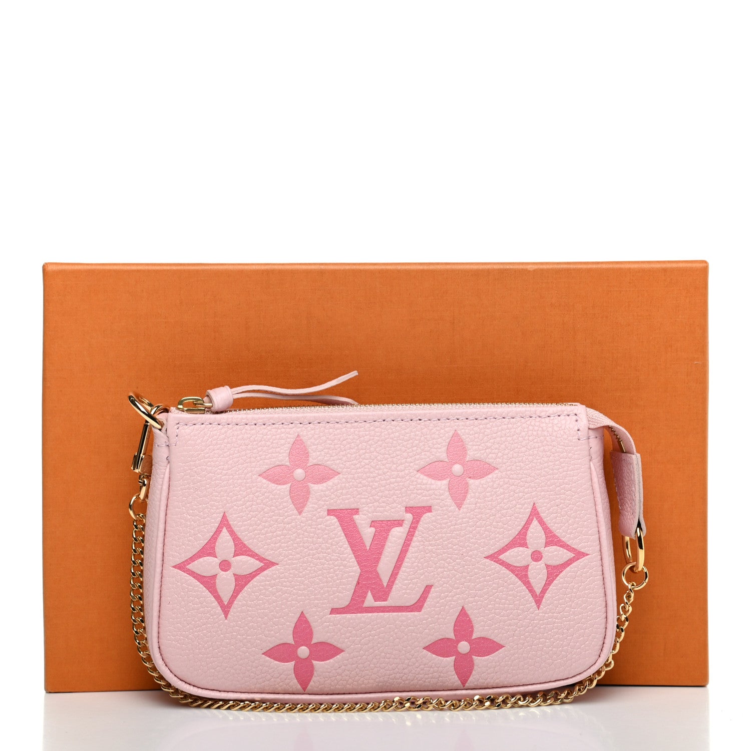 Louis Vuitton Empreinte Monogram Giant By The Pool Mini Pochette Accessories Bouton De Rose 7 of 7