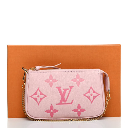 Louis Vuitton Empreinte Monogram Giant By The Pool Mini Pochette Accessories Bouton De Rose 7 of 7