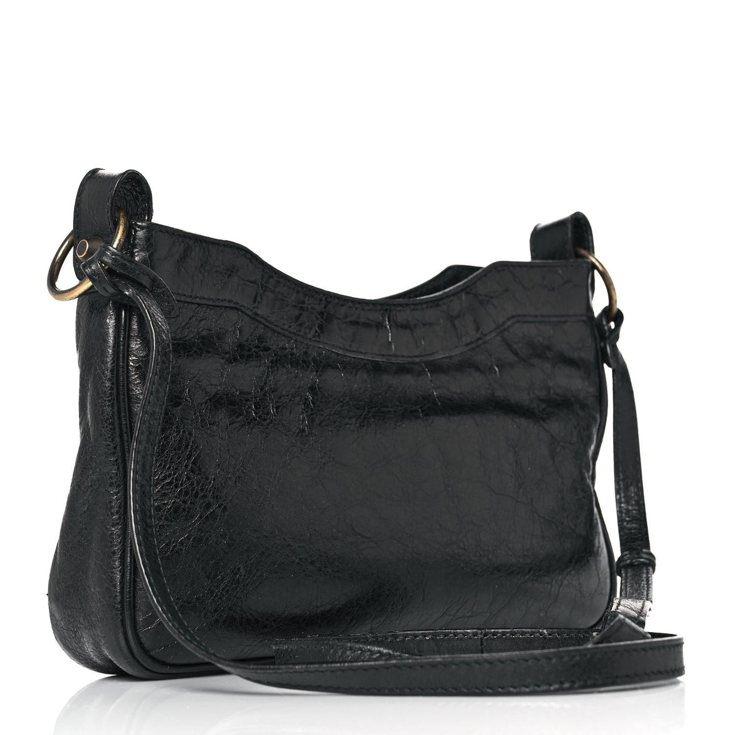 Agneau Classic Hardware Hip Black