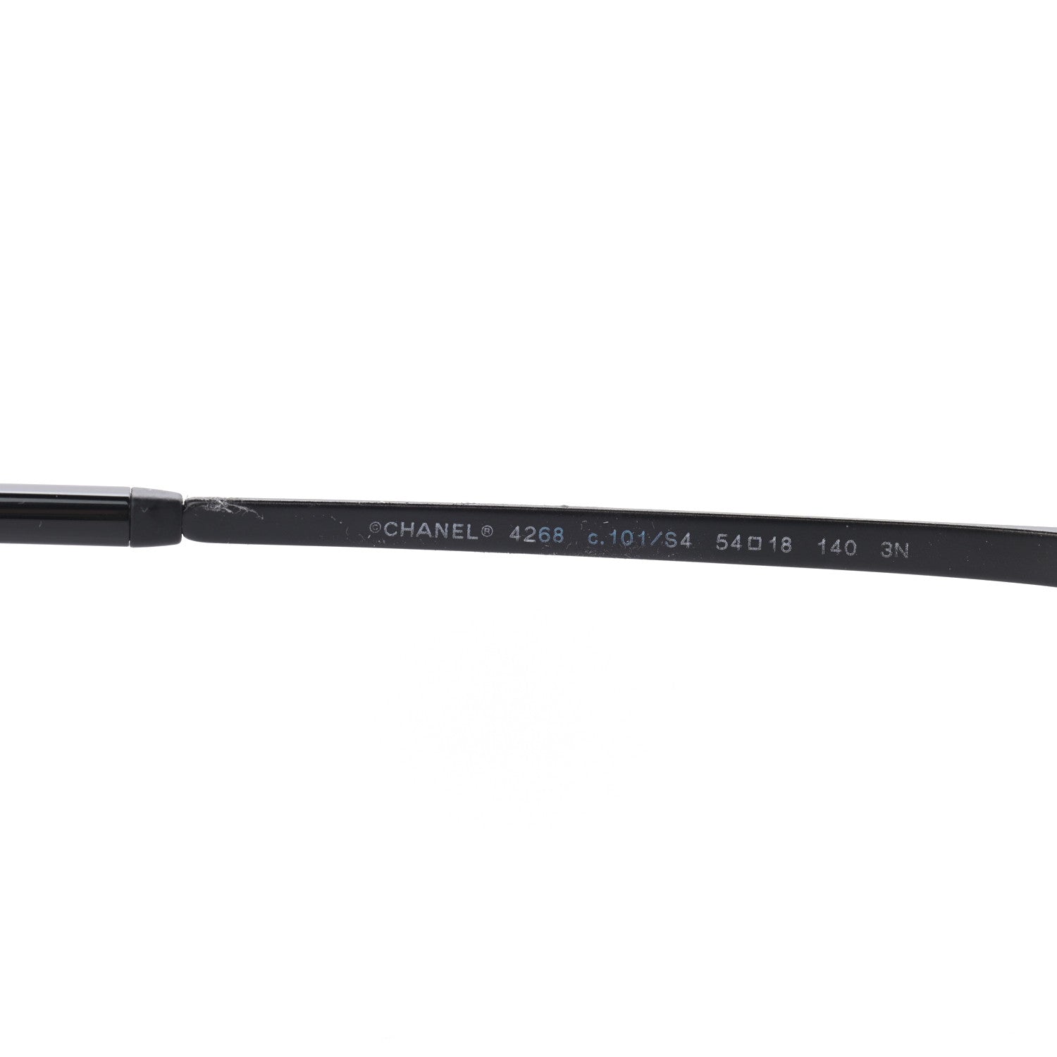 Chanel Round Sunglasses 4268 Black 5 of 7
