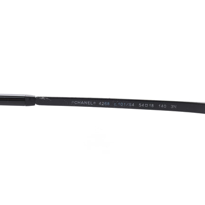 Chanel Round Sunglasses 4268 Black 5 of 7