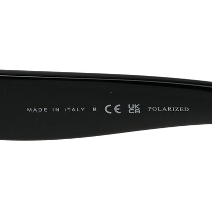 Chanel Acetate Polarized Oval CC Sunglasses 5469-B Black 6 of 8