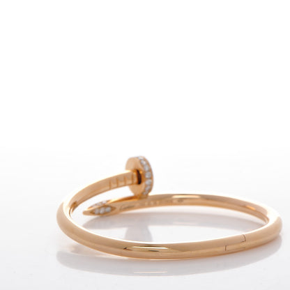 Cartier 18K Pink Gold Diamond Juste Un Clou Bracelet 16 3 of 6