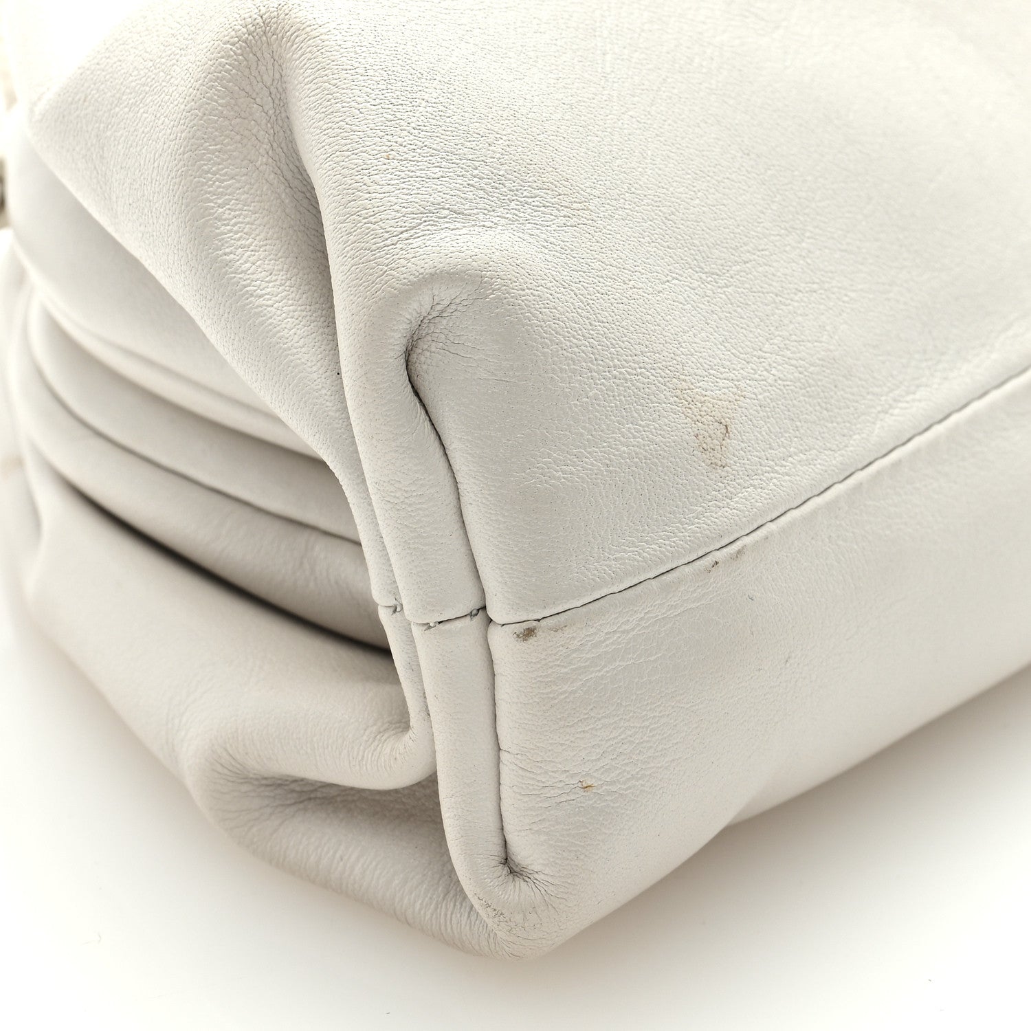 Bottega Veneta Butter Calfskin The Mini Pouch Chalk 7 of 8