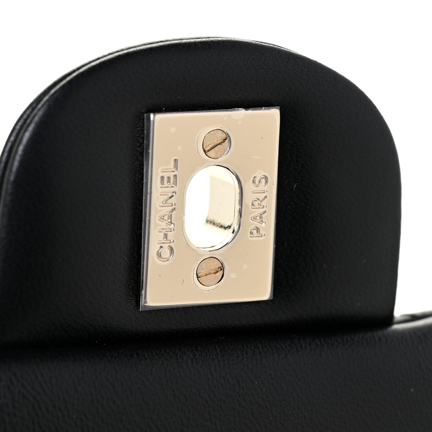 Chanel Lambskin Quilted Mini Square Flap Black 10 of 16