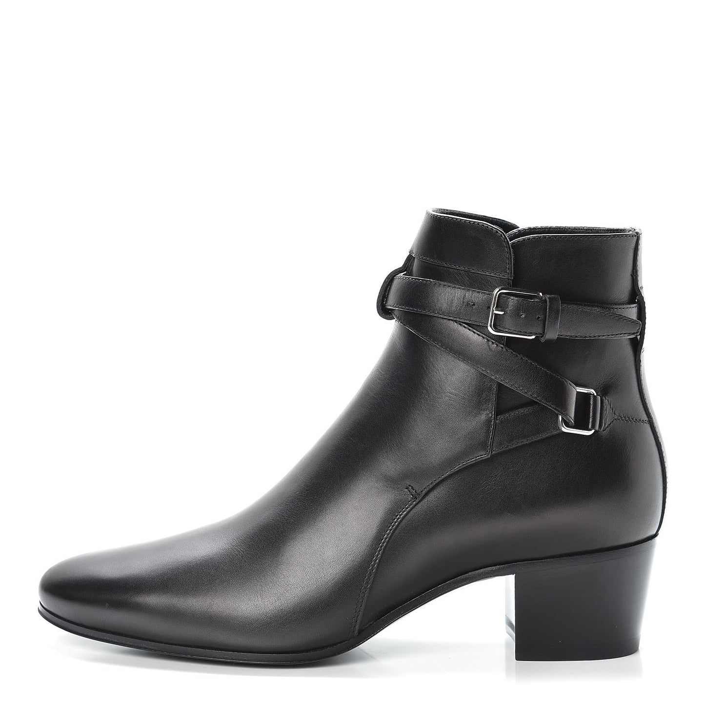Smooth Jodhpur Calfskin Blake 40 Ankle Boots 38 Black
