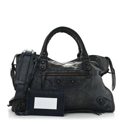 Balenciaga Agneau Classic Hardware City Dark Night 3 of 16