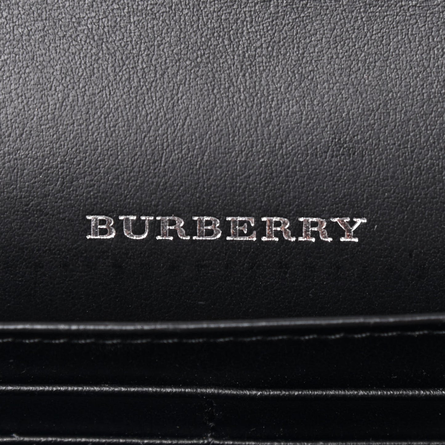 Calfskin Perforated Logo Hampshire Crossbody Black