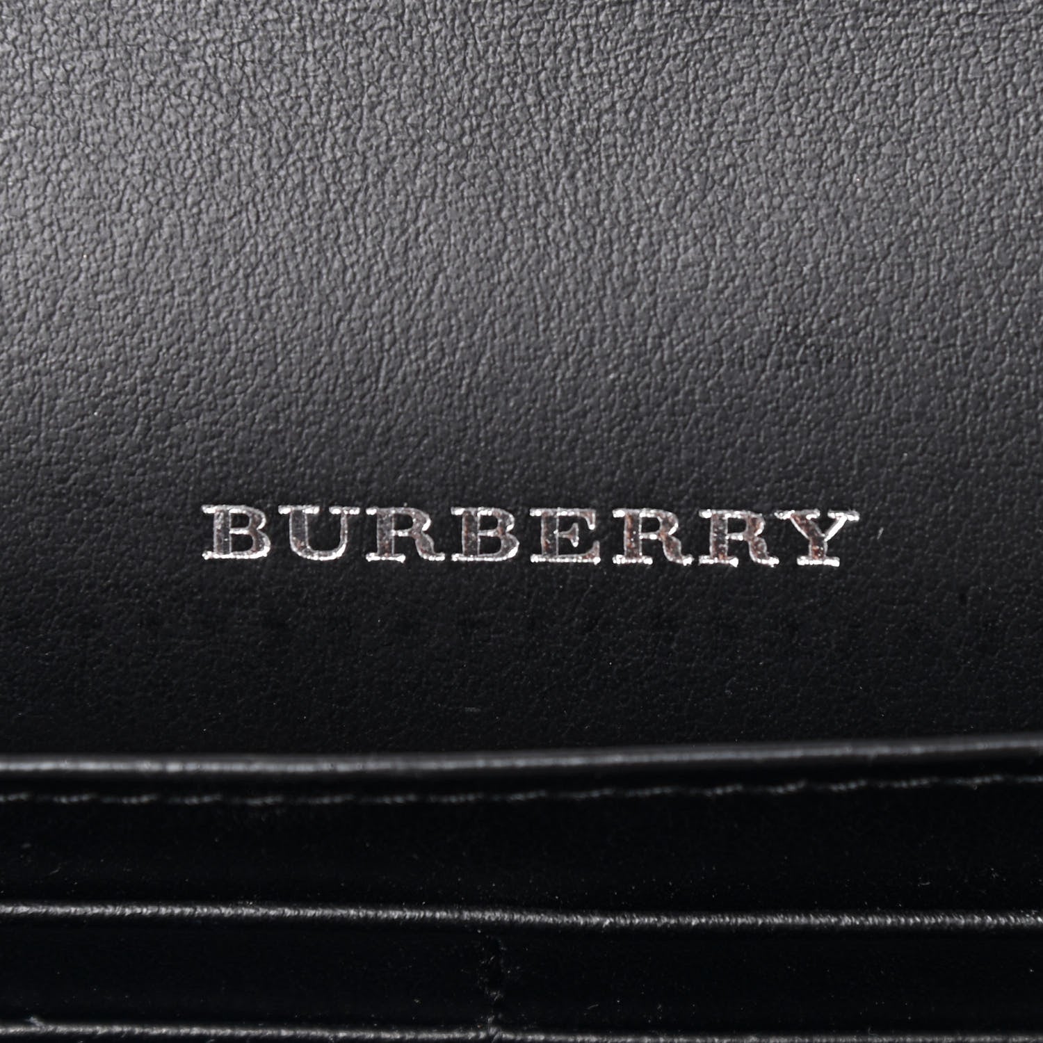 Burberry Calfskin Perforated Logo Hampshire Crossbody Black 6 of 9