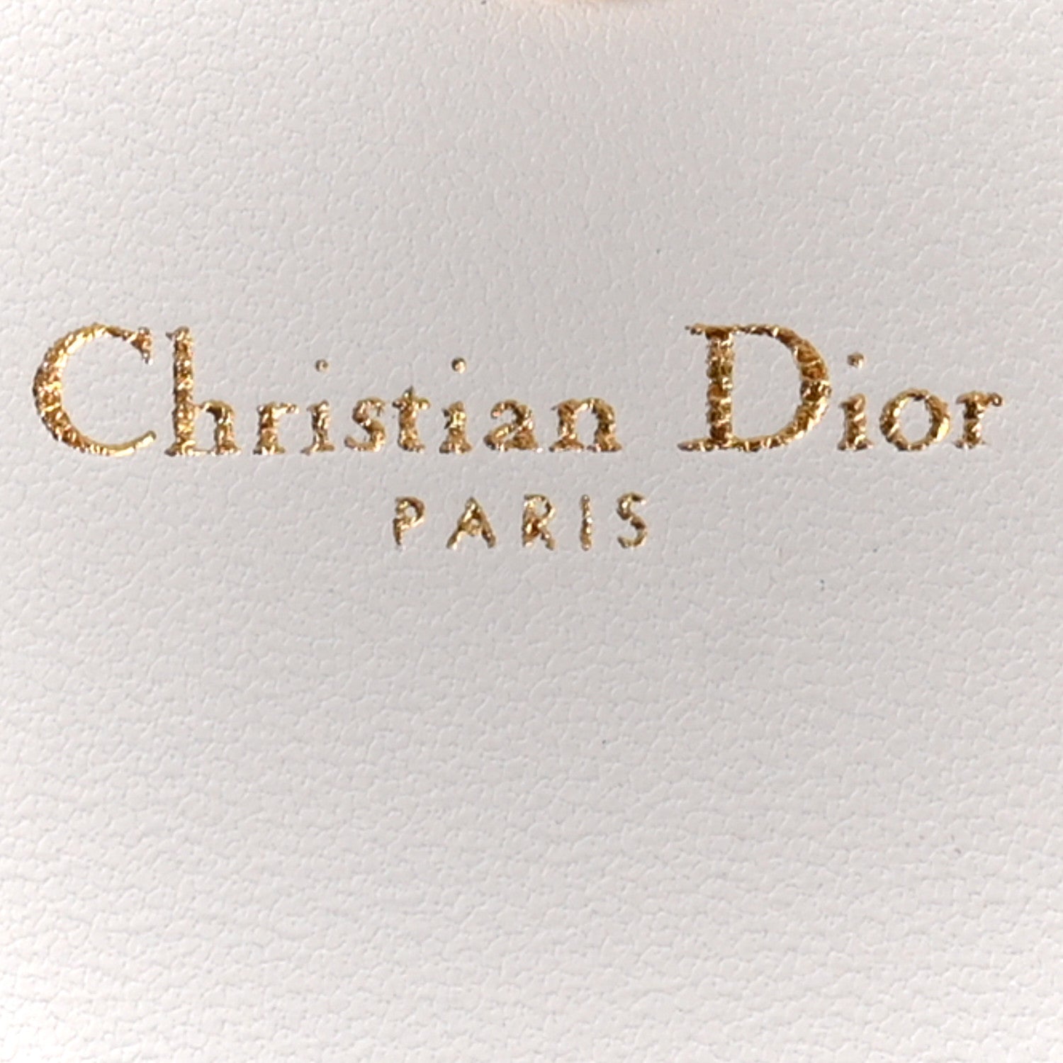 Christian Dior Calfskin Caro Freesia Long Wallet White Multicolor 6 of 9