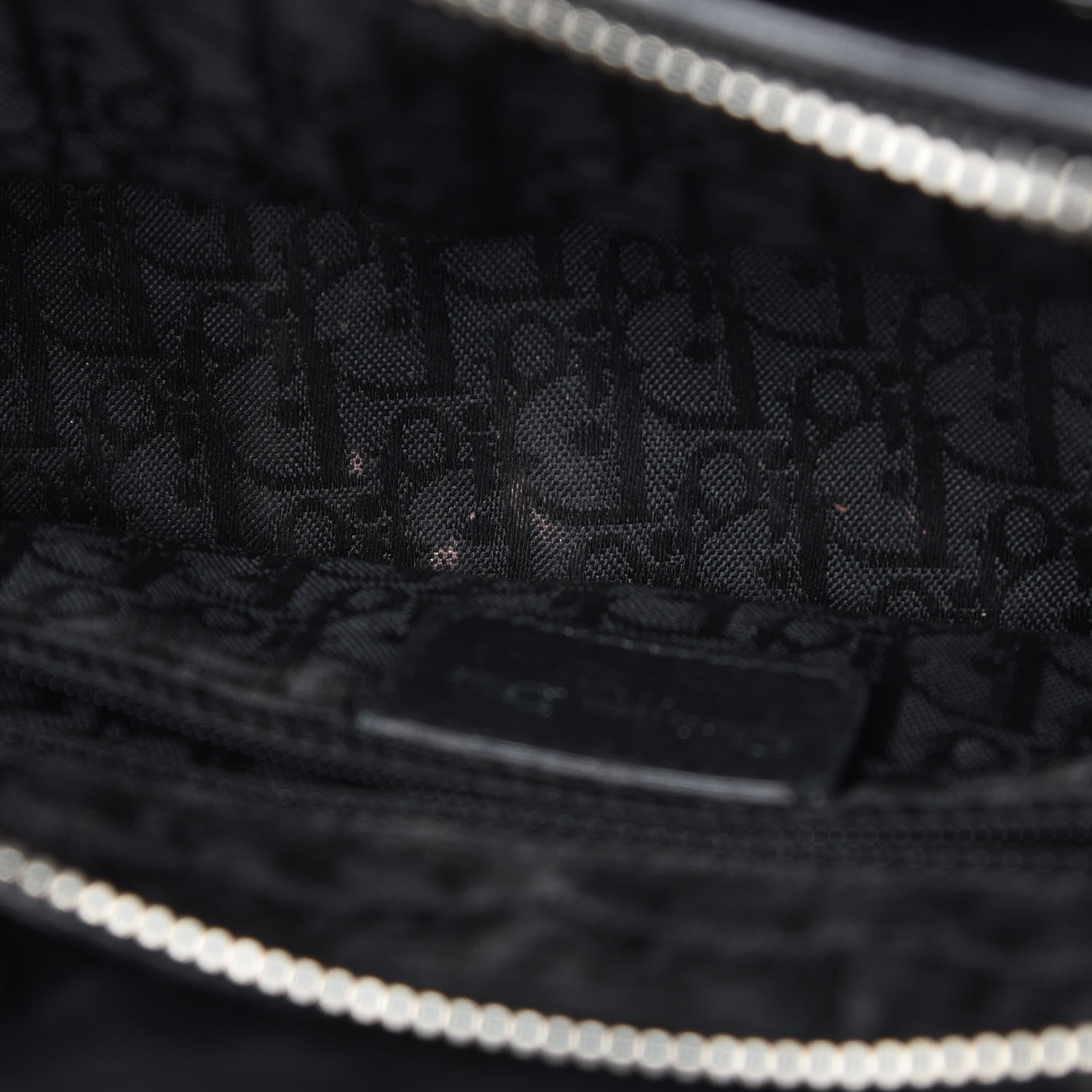 Christian Dior Calfskin Cannage Stitched Small Lady East West Lady Dior Black 10 of 10