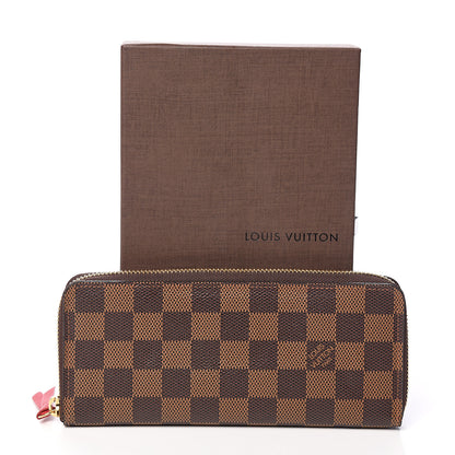 Louis Vuitton Damier Ebene Clemence Wallet Cherry 7 of 7