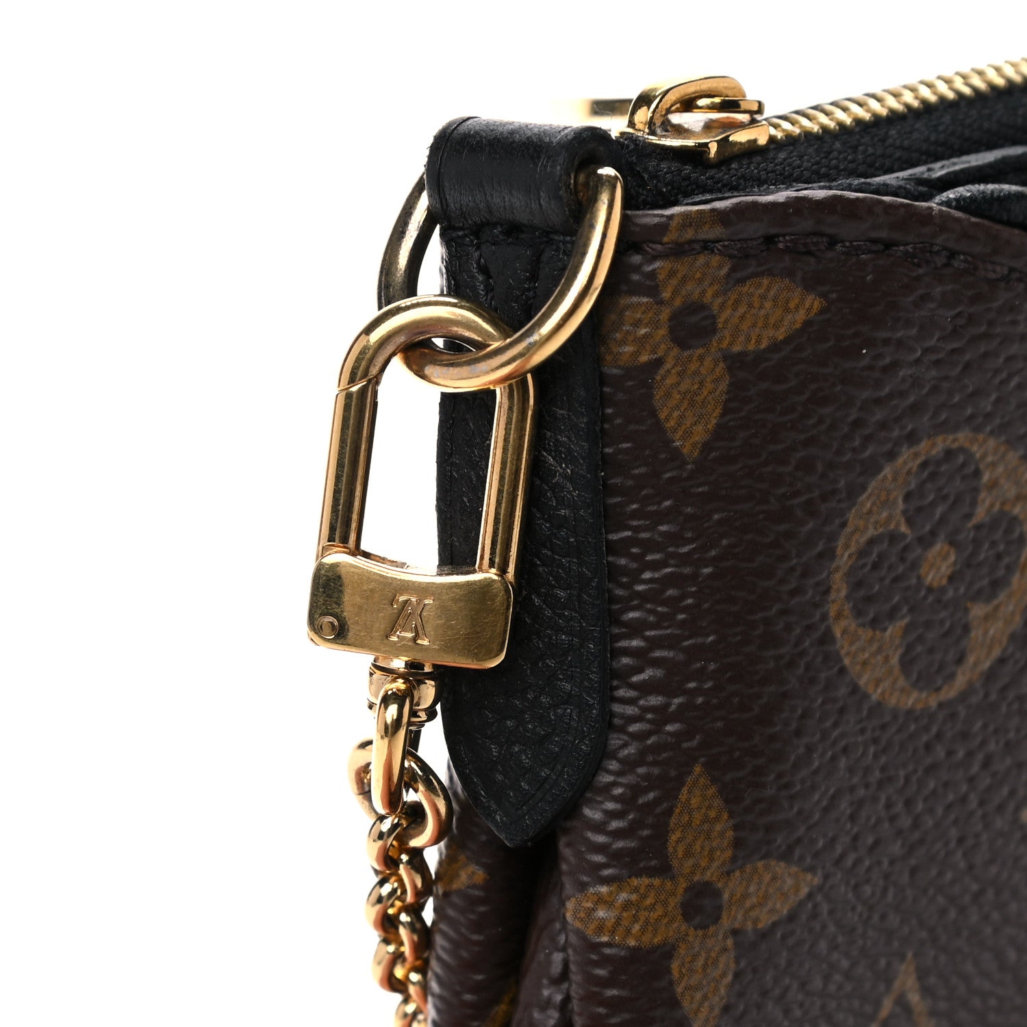 Louis Vuitton Monogram Pallas Clutch Black 14 of 14