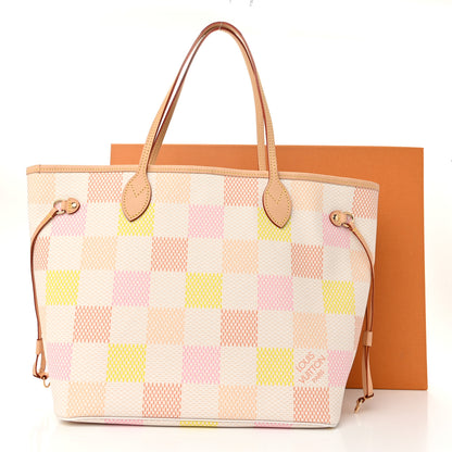 Louis Vuitton Damier Giant Neverfull MM Peach 11 of 11