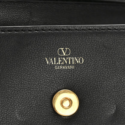 Valentino Garavani Calfskin Vlogo Micro Loco Shoulder Bag Black 6 of 12