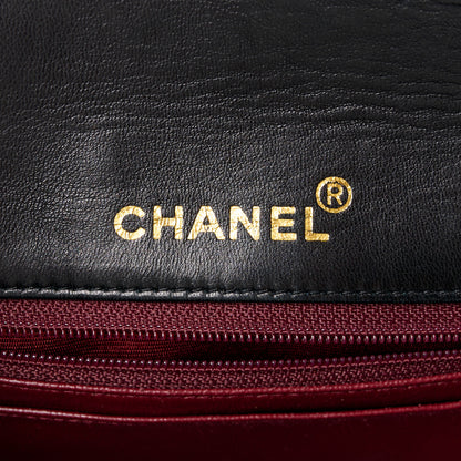 Chanel Lambskin Quilted Mini Kelly Flap Bag Black 6 of 11