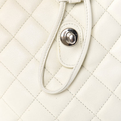 Chanel Lambskin Quilted Small Cuba Urban Spirit Backpack White 9 of 14