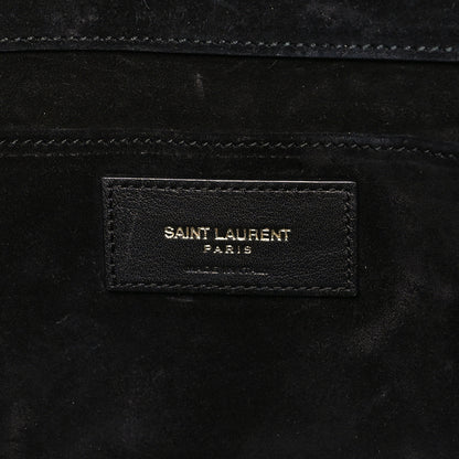 Saint Laurent Calfskin Classic Y Ligne Clutch Black 6 of 6