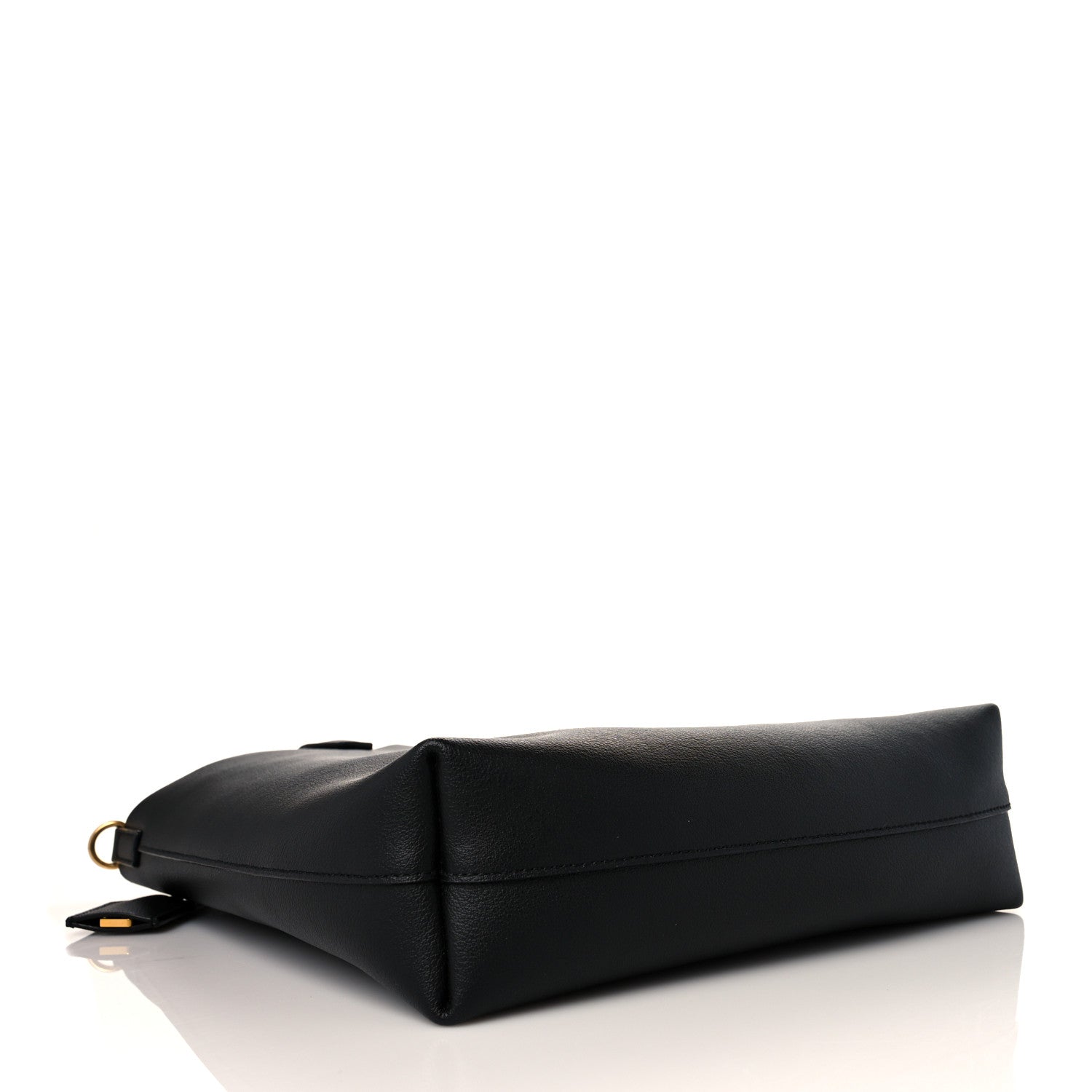 Saint Laurent Calfskin Toy Shopping Tote Black 4 of 10