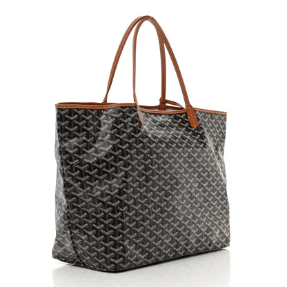 Goyard Goyardine Saint Louis GM Black Gold 4 of 13