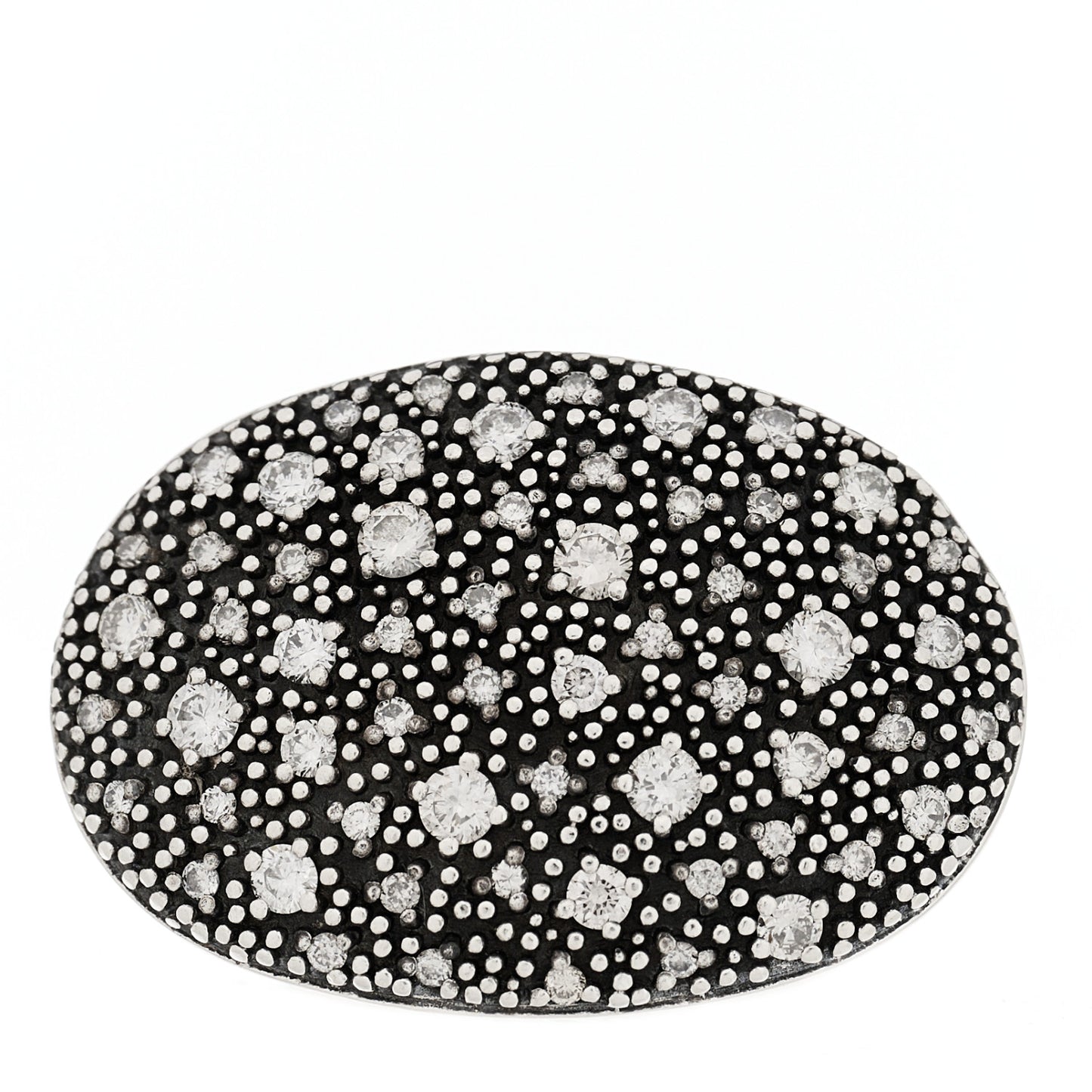 Sterling Silver Diamond Small Starlight Ring 51 5.75