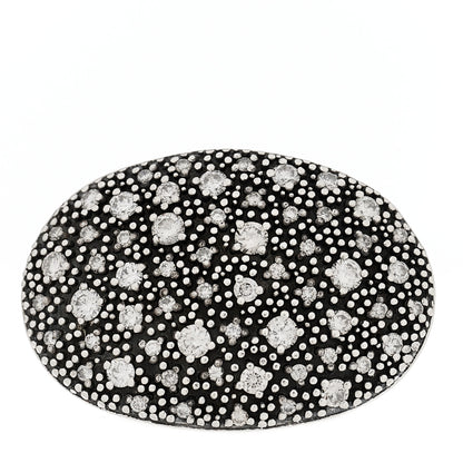 David Yurman Sterling Silver Diamond Small Starlight Ring 51 5.75 1 of 3