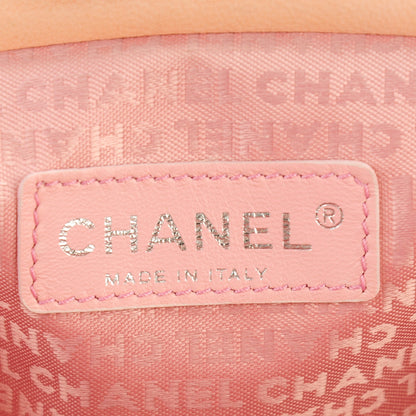 Chanel Lambskin CC Kiss Lock Accordion Bag Rose Clair 6 of 8
