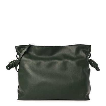 Loewe Nappa Flamenco Knot Clutch Vintage Khaki 1 of 9