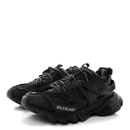 Balenciaga Mesh Nylon Mens Track Sneakers 39 Black 3 of 9