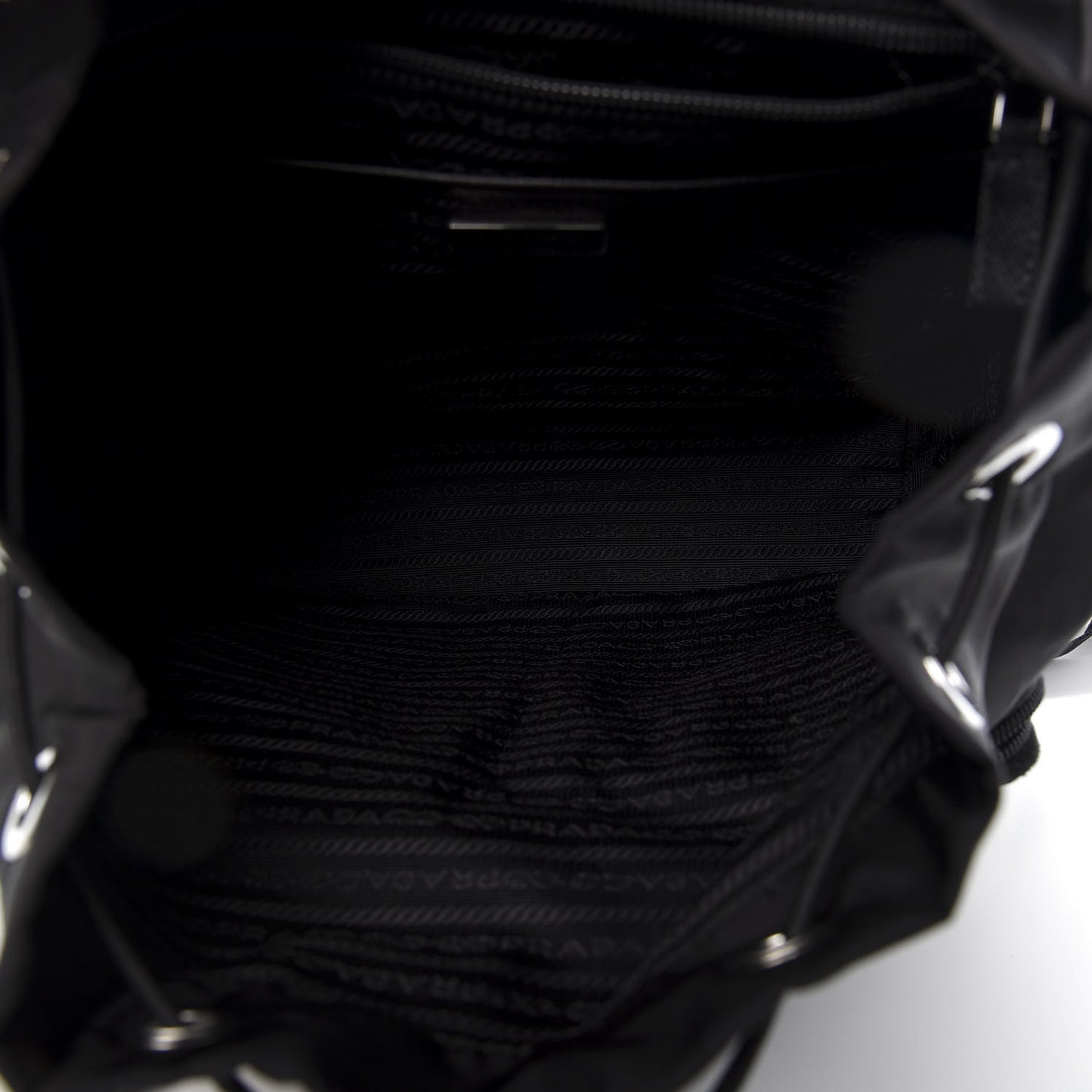 Tessuto Nylon Vela Small Backpack Black