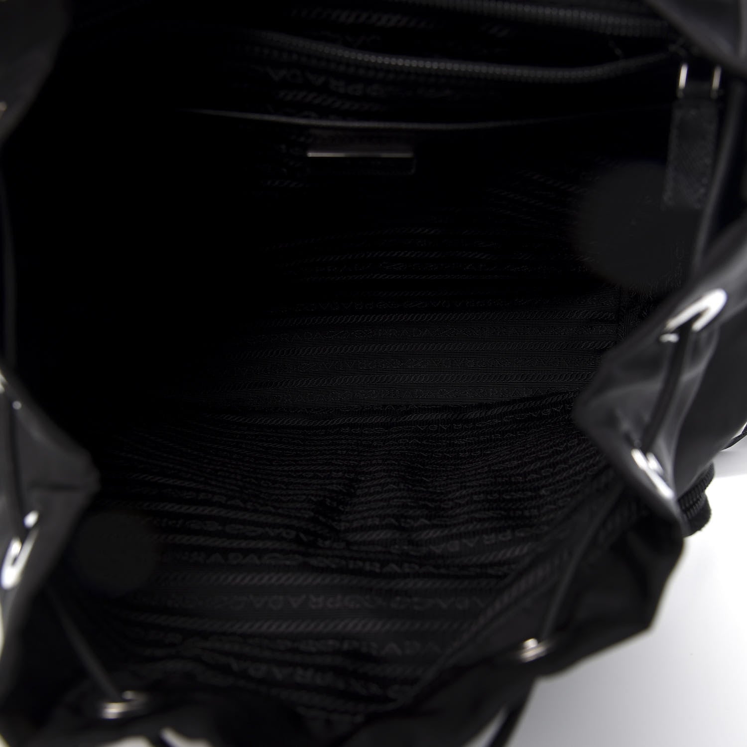 Prada Tessuto Nylon Vela Small Backpack Black 4 of 9