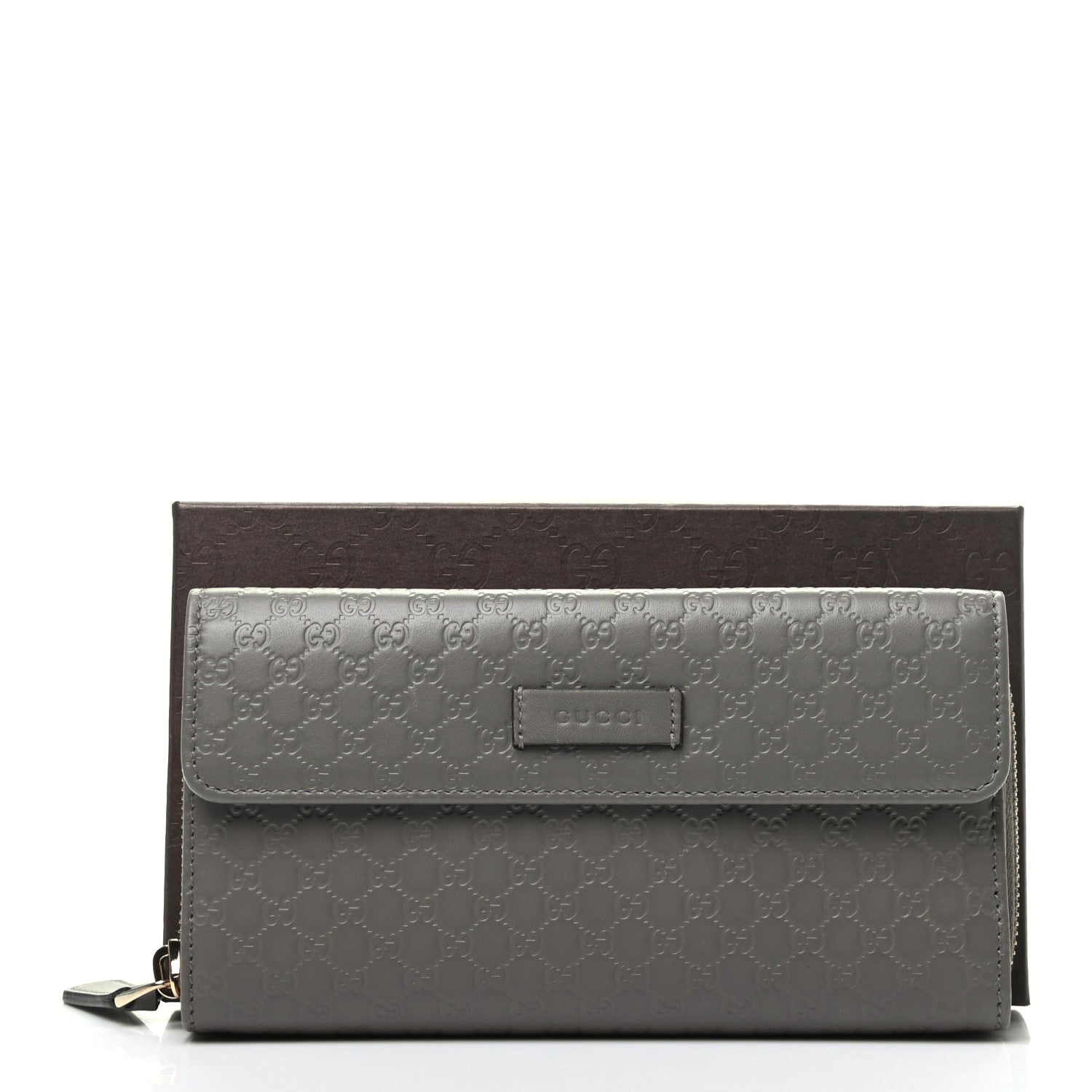 Gucci Soft Microguccissima Continental Zip Wallet Loess 9 of 9
