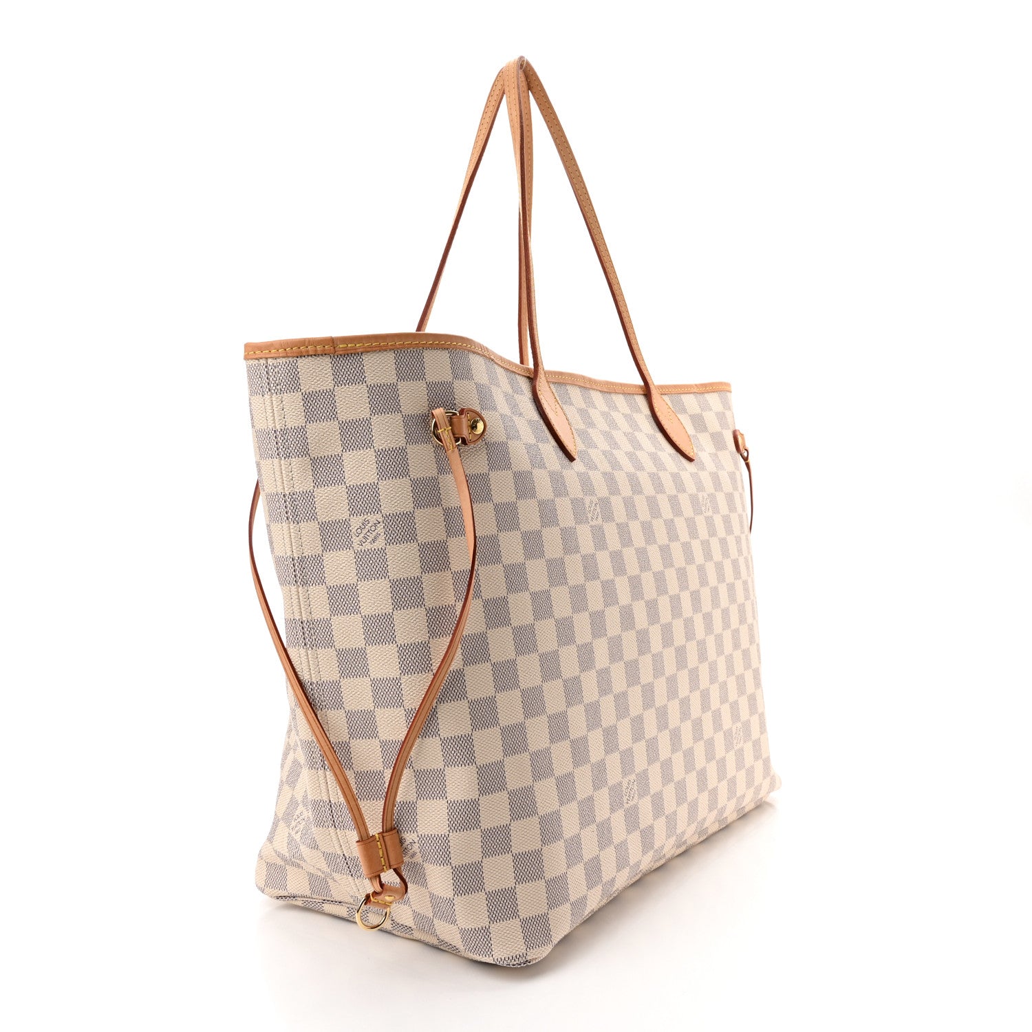 Louis Vuitton Damier Azur Neo Neverfull GM Rose Ballerine 4 of 11