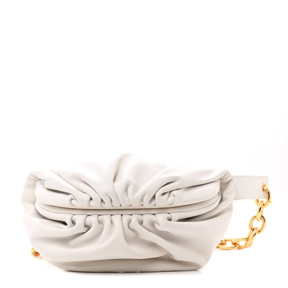 Bottega Veneta Nappa The Belt Chain Pouch Chalk 1 of 10