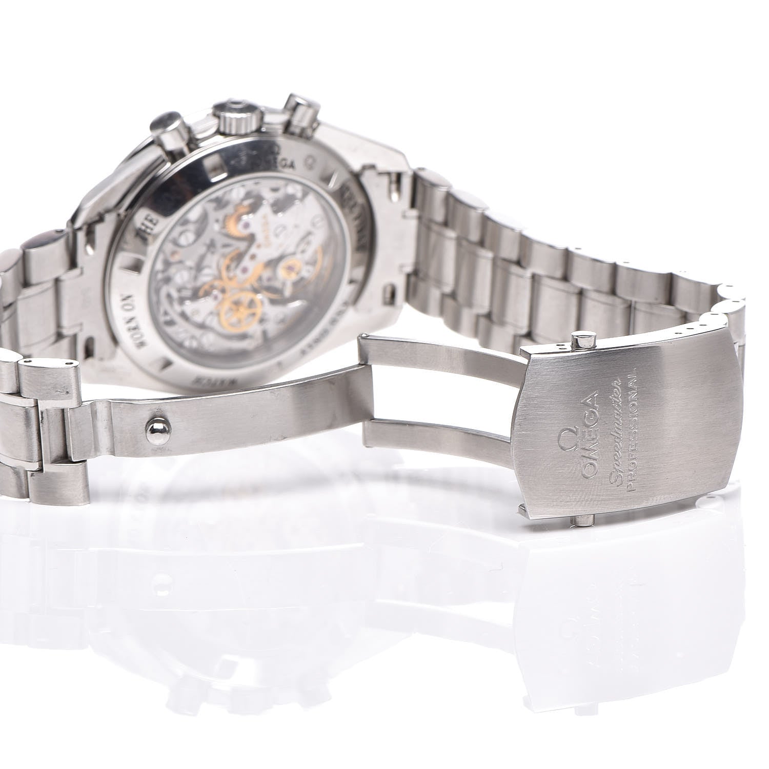 Omega Stainless Steel 42mm Speedmaster Moonwatch Professional Chronograph Manual Winding Watch Black 3573.50.00 6 of 8