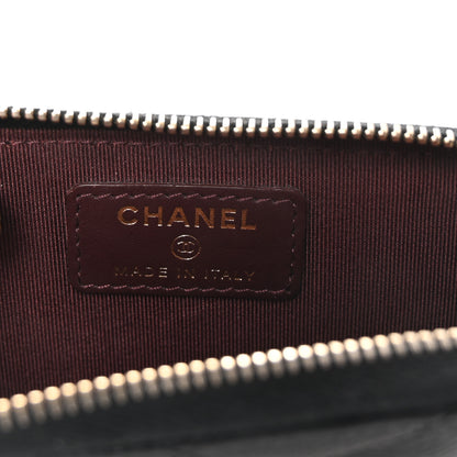 Chanel Caviar Quilted Zipped Key Holder Case Black 6 of 7