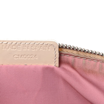 Christian Dior Monogram Mini Saddle Pochette Pink 7 of 18