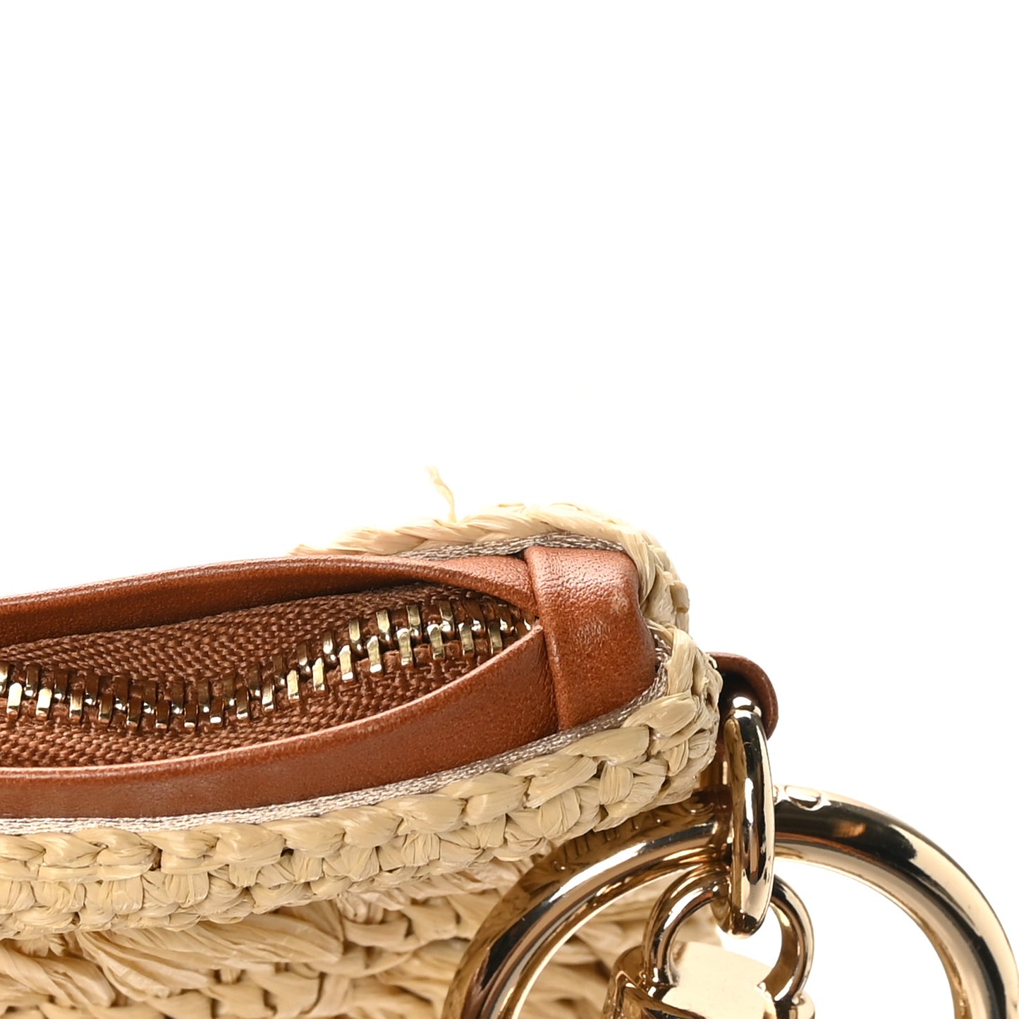 Raffia Callie Tassel Shoulder Bag Natural