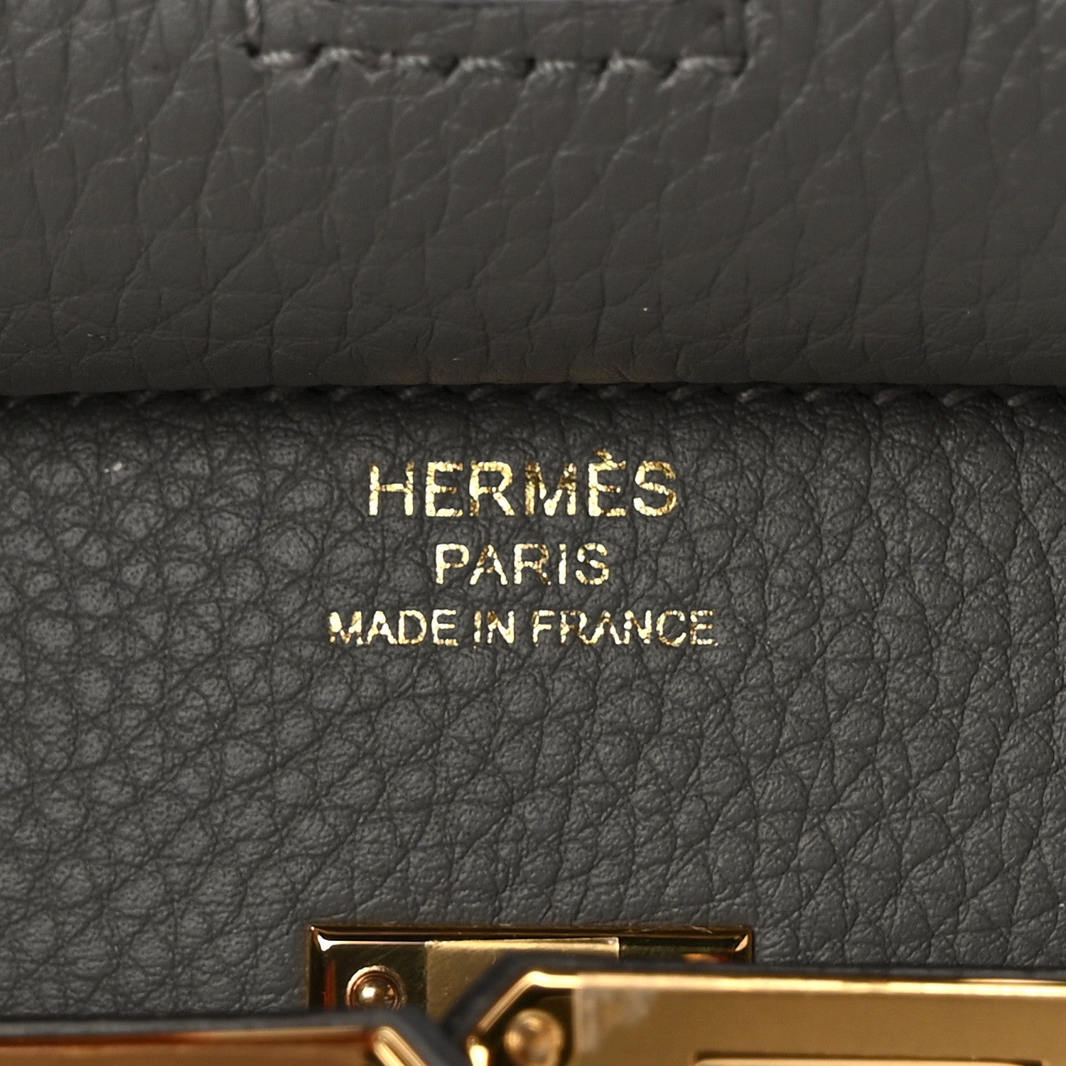 Hermes Togo Birkin 25 Gris Meyer 6 of 11