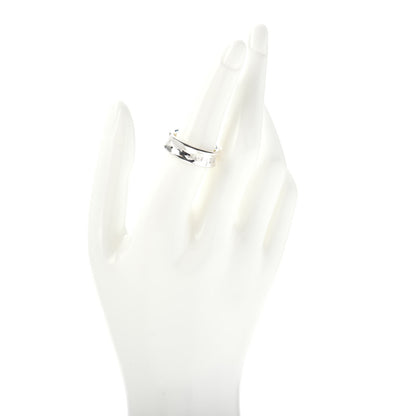 Tiffany Sterling Silver 1837 Band Ring 54 7 2 of 4