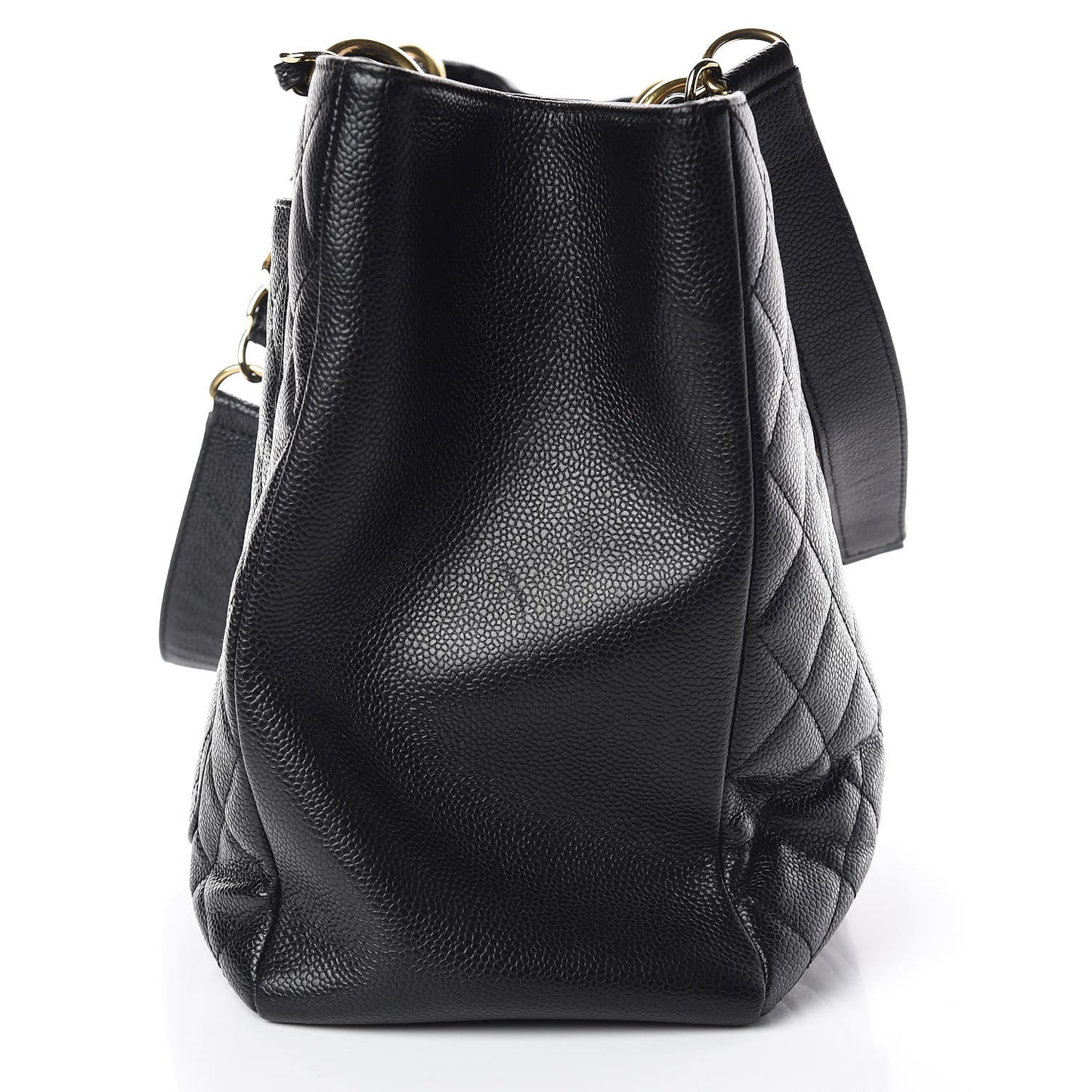 Caviar Quilted XL Grand Shopping Tote GST Black