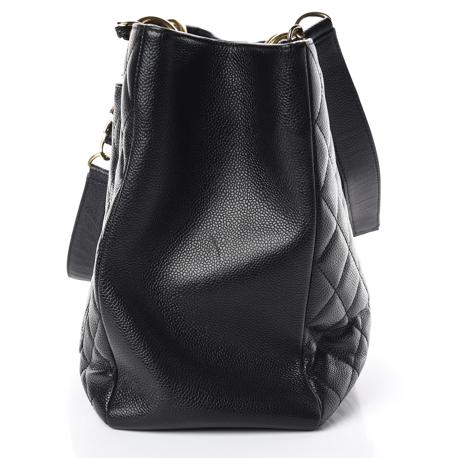 Chanel Caviar Quilted XL Grand Shopping Tote GST Black 13 of 17