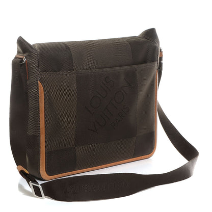 Louis Vuitton Damier Geant Messenger Bag Terre 3 of 8