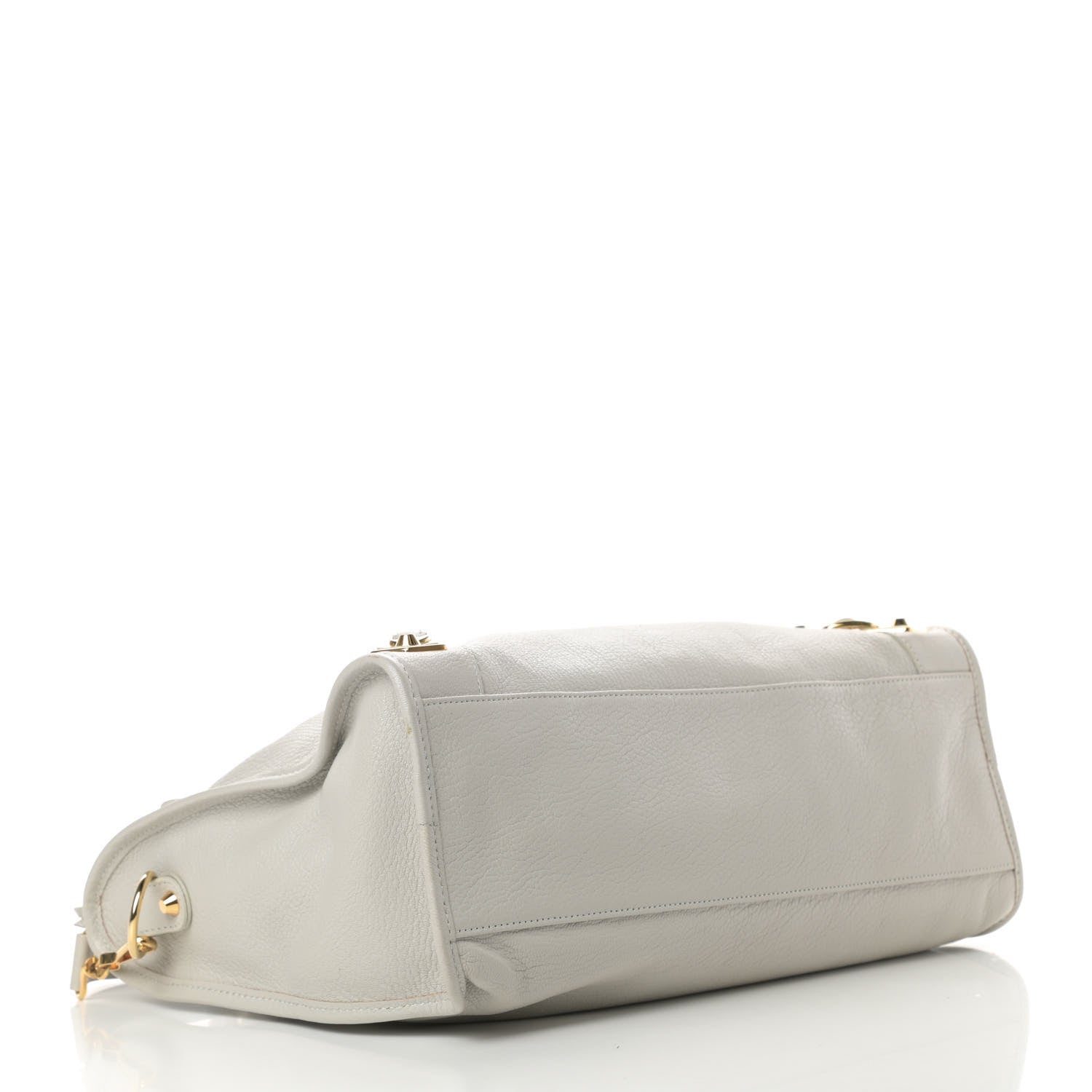 Balenciaga Chevre Gold Metallic Edge Hardware City Gris Nuage 4 of 13