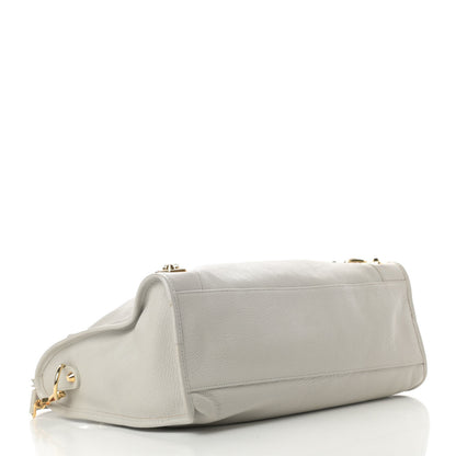 Balenciaga Chevre Gold Metallic Edge Hardware City Gris Nuage 4 of 13