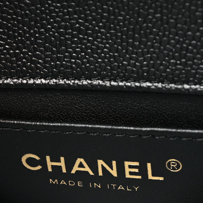 Chanel Caviar Quilted Mini Sweetheart Rectangular Flap Black 6 of 11