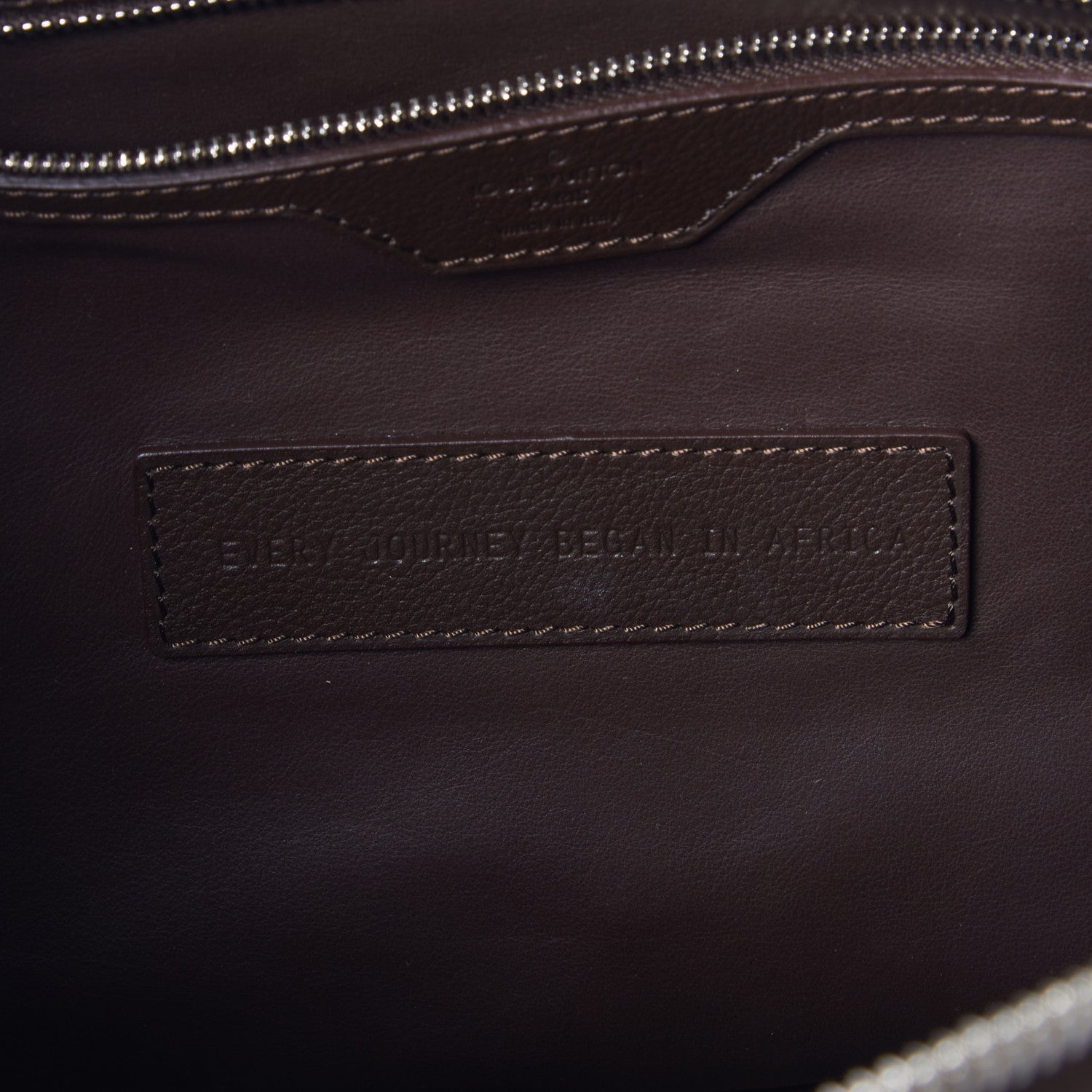 Louis Vuitton X EDUN Monogram Revelation Keepall 45 Bandouliere Brown 5 of 7