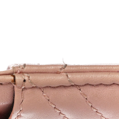 Gucci Calfskin Matelasse GG Marmont Card Holder Perfect Pink 14 of 15