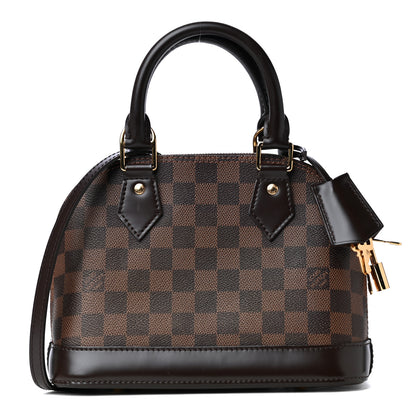 Louis Vuitton Damier Ebene Alma BB 2 of 10